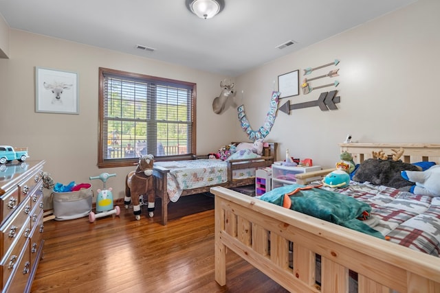 3003 Freestone Valley Rd, Tannersville, VA 24377 - bedroom featuring wood finished floors