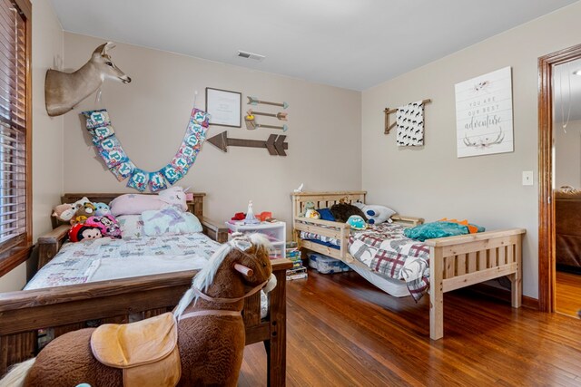 3003 Freestone Valley Rd, Tannersville, VA 24377 - bedroom featuring wood finished floors