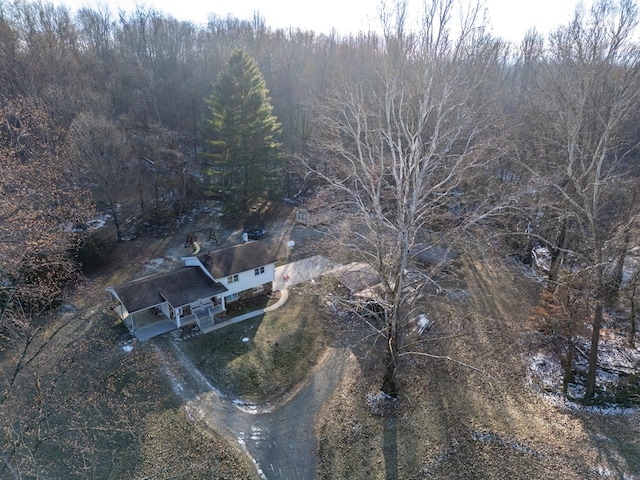 drone / aerial view