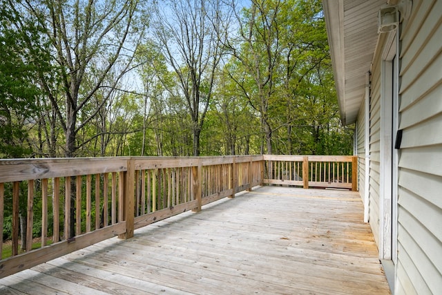 156 Ridgecrest St, Bluefield, VA 24605 - view of wooden deck