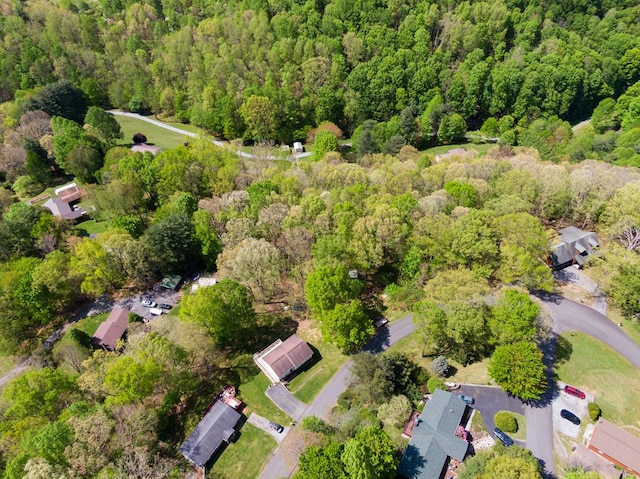 156 Ridgecrest St, Bluefield, VA 24605 - view of property location featuring a heavily wooded area