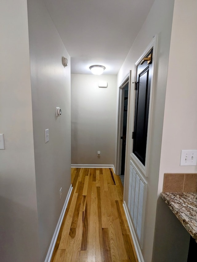 1251 Epperly Mill Rd, Floyd, VA 24091 - hall featuring light wood-style flooring and baseboards