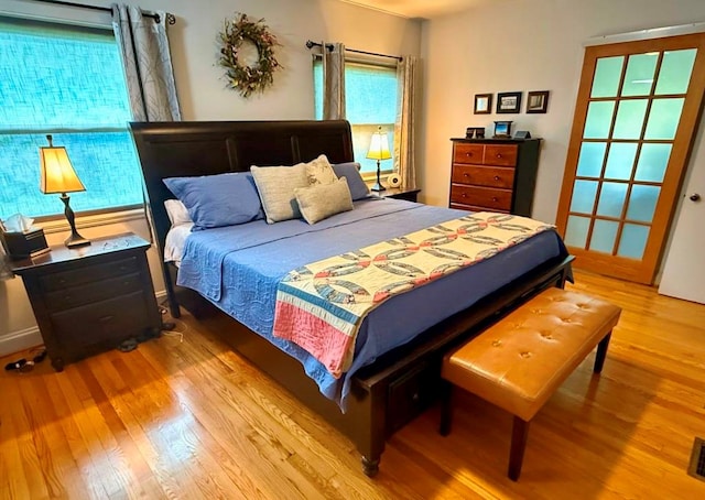 675 Pine Ridge Rd, Wytheville, VA 24382 - bedroom with wood finished floors