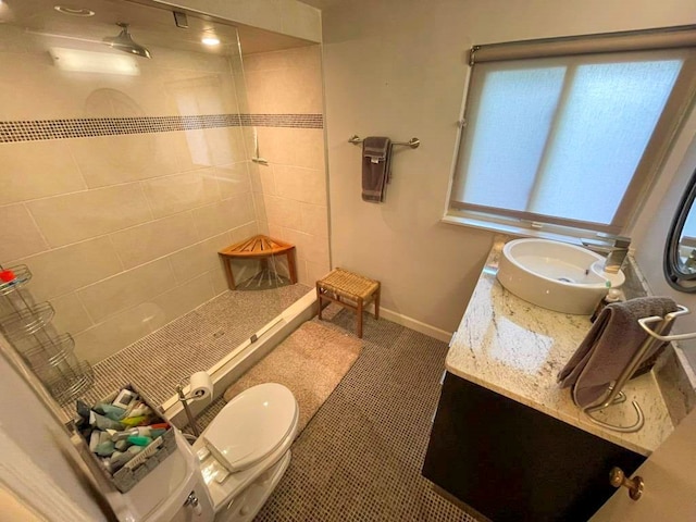 675 Pine Ridge Rd, Wytheville, VA 24382 - full bathroom with a tile shower and vanity
