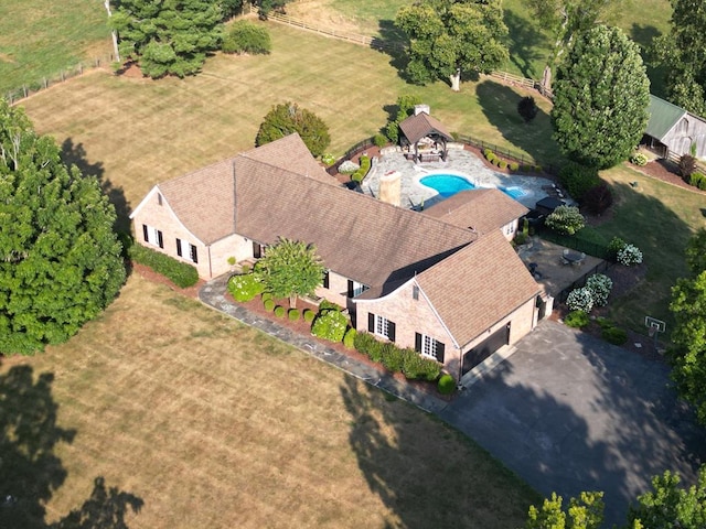 drone / aerial view