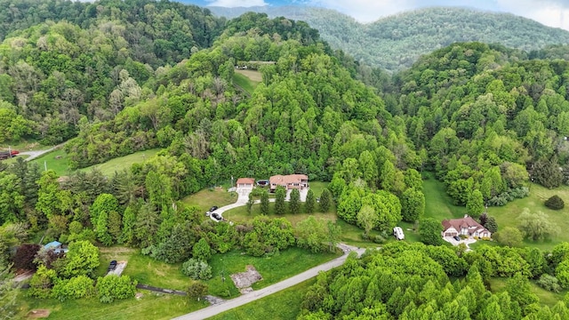 271 Burgan Rd, Pennington Gap, VA 24277 - aerial view of property's location with a heavily wooded area