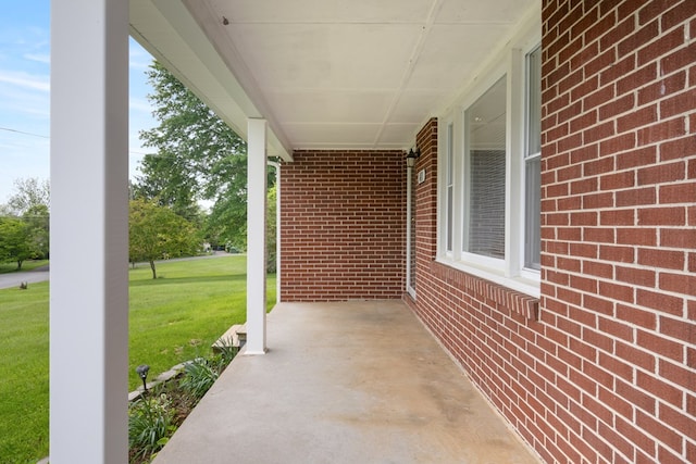 411 Courtland Cir, Galax, VA 24333 - porch with a yard