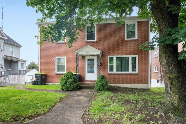 222 Randolph Ave, Pulaski, VA 24301 - view of front of property with brick siding