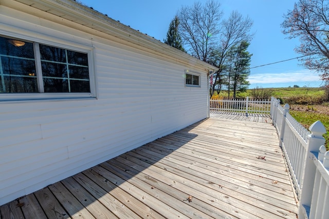 view of deck