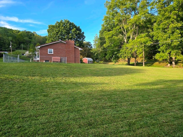 128 Roberts Chapel Rd, Saltville, VA 24370 - view of yard