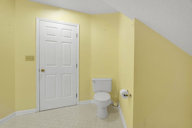 18959 Middle Dr, Abingdon, VA 24211 - bathroom with toilet and tile patterned floors