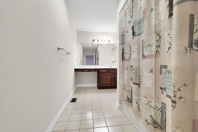 18959 Middle Dr, Abingdon, VA 24211 - bathroom featuring tile patterned flooring and vanity