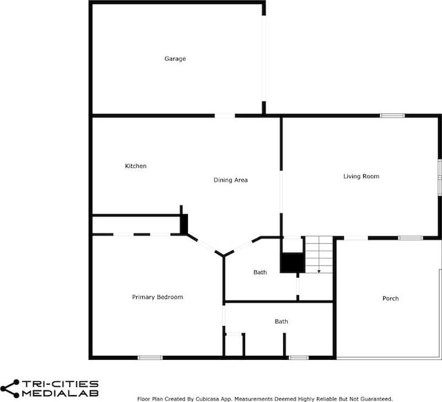 18959 Middle Dr, Abingdon, VA 24211 - view of property floor plan