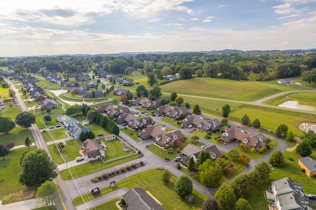 18959 Middle Dr, Abingdon, VA 24211 - aerial view of residential area featuring a large body of water