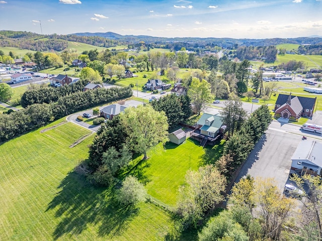 173 S Main St, Hillsville, VA 24343 - bird's eye view