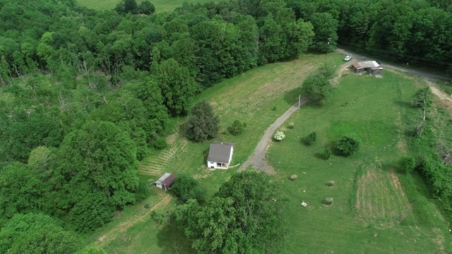 402 Dickerson Rd, Willis, VA 24343 - aerial view of property and surrounding area featuring rural landscape