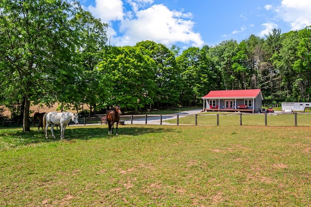 1610 Pope Rd, Ivanhoe, VA 24350 - view of yard