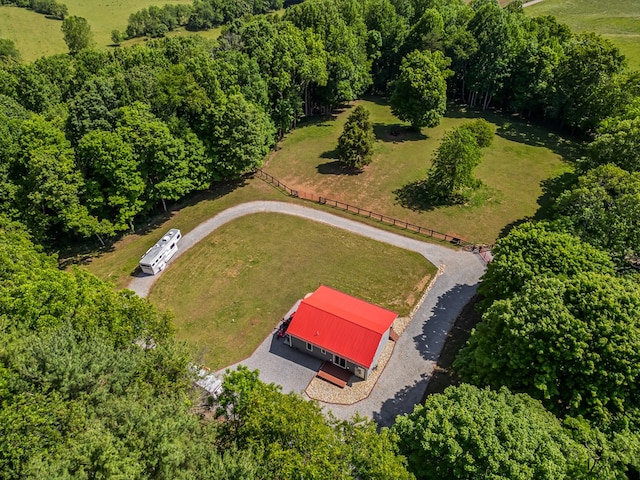 1610 Pope Rd, Ivanhoe, VA 24350 - aerial view of property and surrounding area