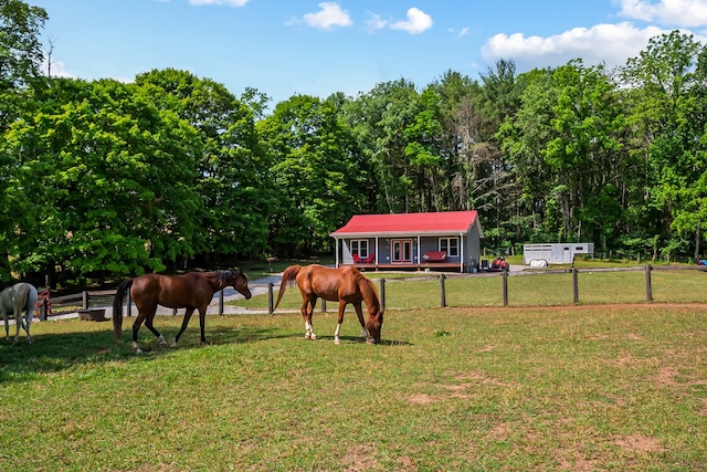 1610 Pope Rd, Ivanhoe, VA 24350 - view of yard