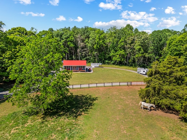 1610 Pope Rd, Ivanhoe, VA 24350 - view of subject property featuring a forest