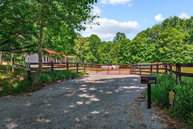 1610 Pope Rd, Ivanhoe, VA 24350 - view of yard with a gate