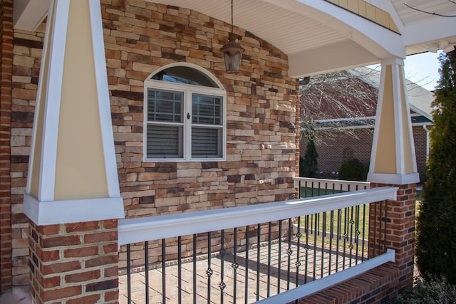16084 Old Jonesboro Rd, Bristol, VA 24202 - view of covered porch