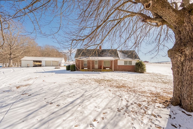 view of ranch-style home