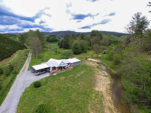 232 Echo Ridge Ln, Elk Creek, VA 24326 - overview of rural landscape