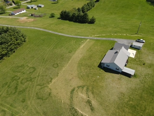 1476 E Blue Grass Trl, Bland, VA 24315 - aerial view of sparsely populated area