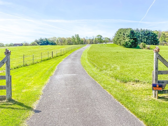 1476 E Blue Grass Trl, Bland, VA 24315 - view of road featuring a rural view
