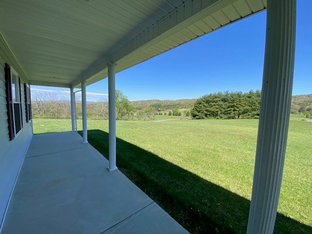 1476 E Blue Grass Trl, Bland, VA 24315 - view of grassy yard