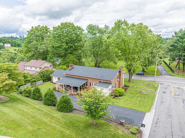 503 Court St, Abingdon, VA 24210 - aerial view of property and surrounding area