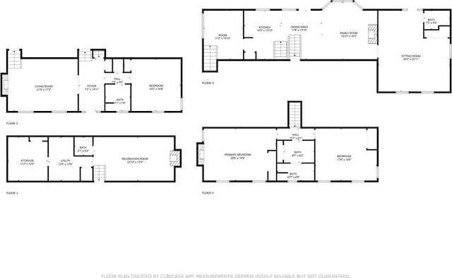 503 Court St, Abingdon, VA 24210 - view of property floor plan