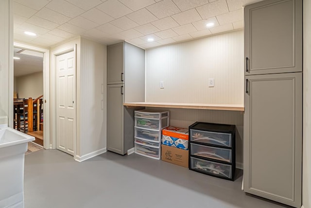 503 Court St, Abingdon, VA 24210 - miscellaneous room with concrete floors
