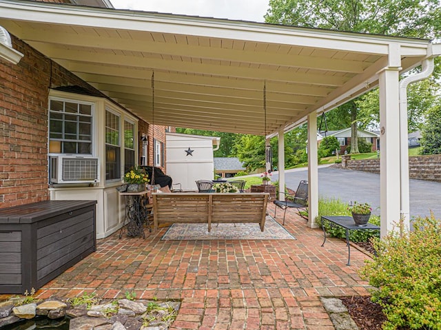 503 Court St, Abingdon, VA 24210 - view of patio with cooling unit