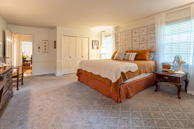 503 Court St, Abingdon, VA 24210 - carpeted bedroom with a closet