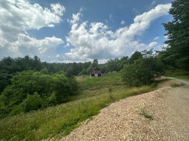 view of nature with a wooded view