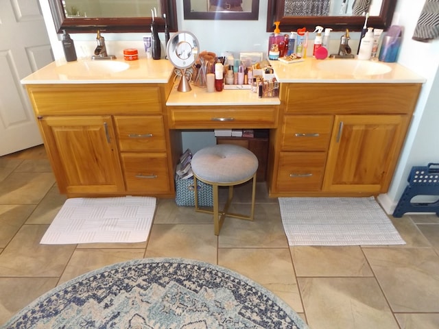 566 Breezy Ridge Rd, Woodlawn, VA 24381 - full bathroom with vanity and tile patterned flooring