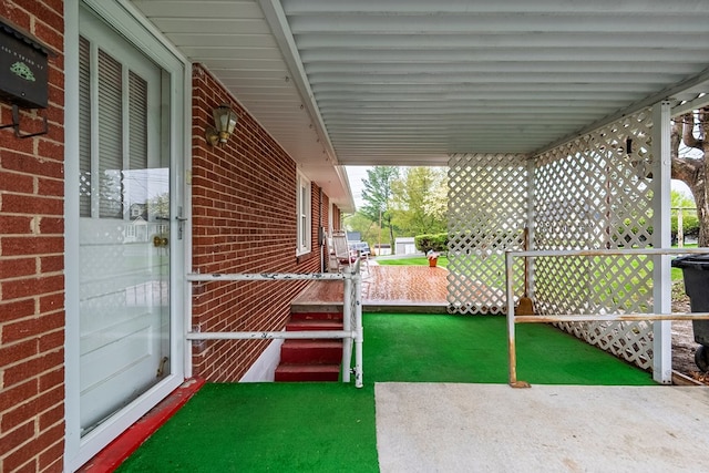 480 N 3rd St, Wytheville, VA 24382 - view of patio / terrace with fence