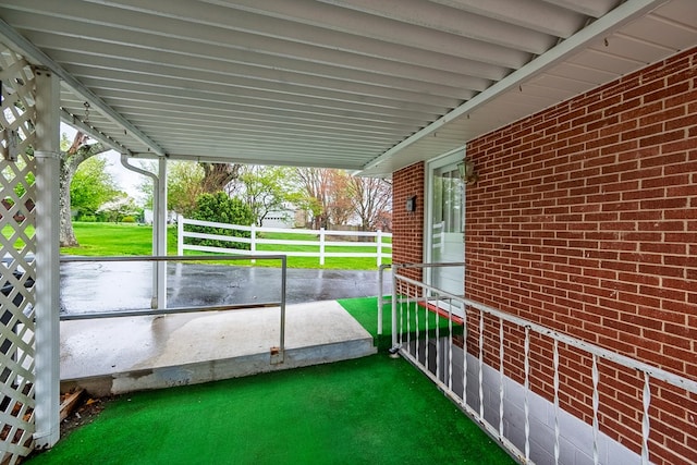 480 N 3rd St, Wytheville, VA 24382 - view of patio