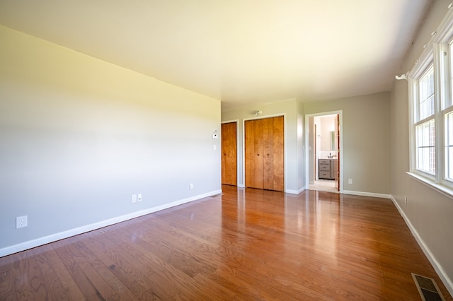 8214 Snake Creek Rd, Hillsville, VA 24343 - spare room with wood finished floors