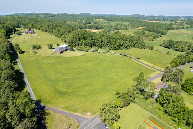 8214 Snake Creek Rd, Hillsville, VA 24343 - overview of rural landscape