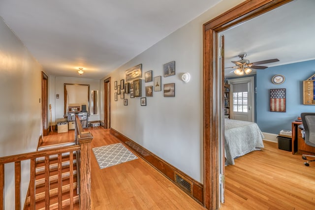 275 Shipley Dr, Bristol, VA 24201 - hall with light wood-style floors and baseboards