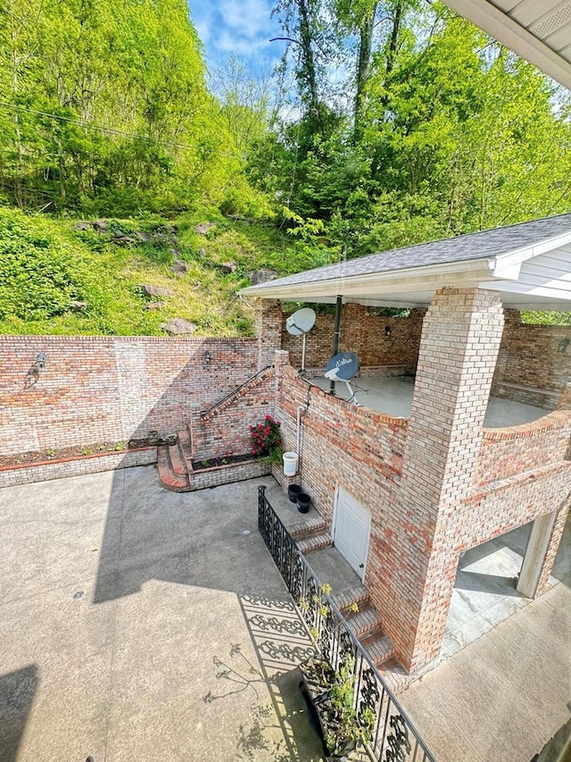 1595 Edgewater Dr, Grundy, VA 24614 - view of patio