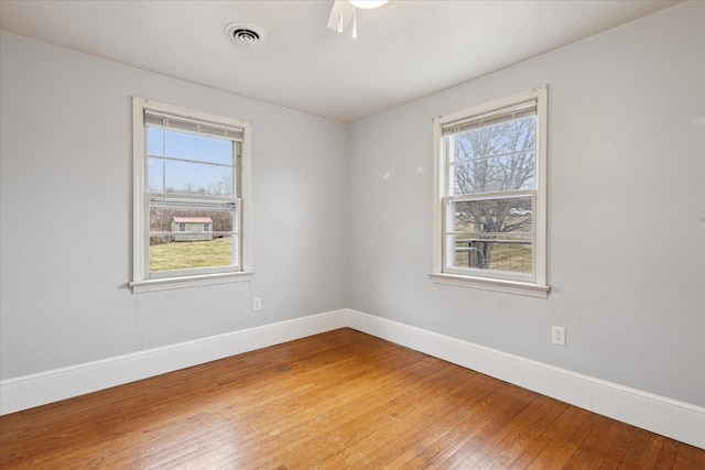 409 Crescent Dr, Glade Spring, VA 24340 - unfurnished room with healthy amount of natural light, light wood finished floors, and baseboards