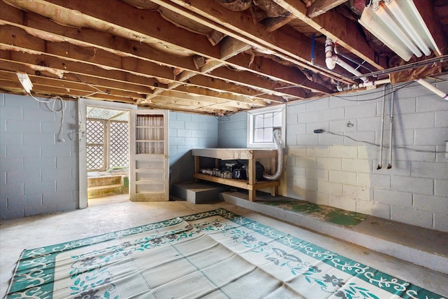409 Crescent Dr, Glade Spring, VA 24340 - view of basement