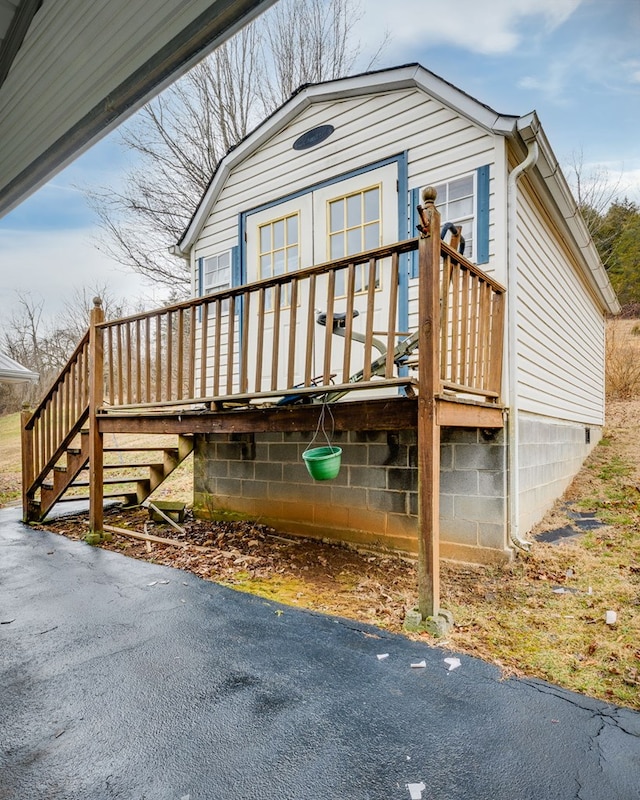 view of front of house