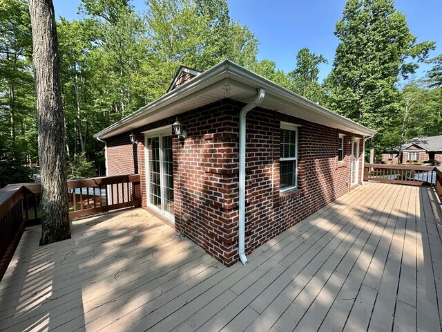 23677 Archery Range Rd, Bristol, VA 24202 - view of wooden deck