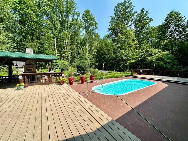 23677 Archery Range Rd, Bristol, VA 24202 - outdoor pool featuring a gazebo and a patio area