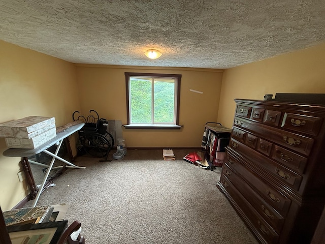 108 Square St, Bluefield, VA 24605 - miscellaneous room featuring carpet flooring, a textured ceiling, and baseboards